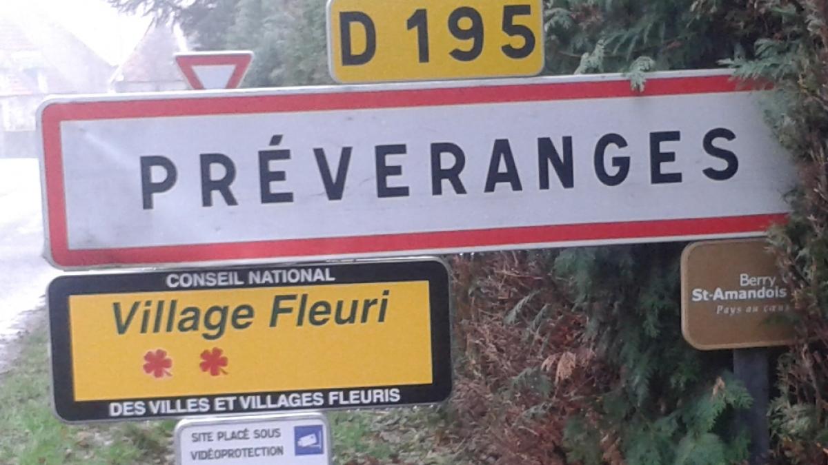 entrée sud Préveranges
