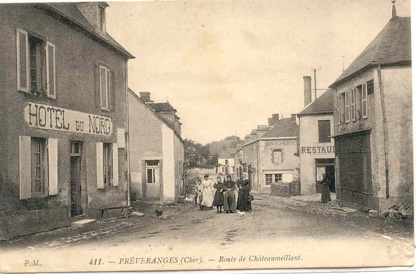 Preveranges route de Châteaumeillant